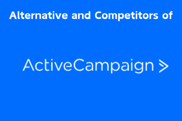 8 ActiveCampaign Alternatives and competitors: Finding the Perfect Email Marketing Solution